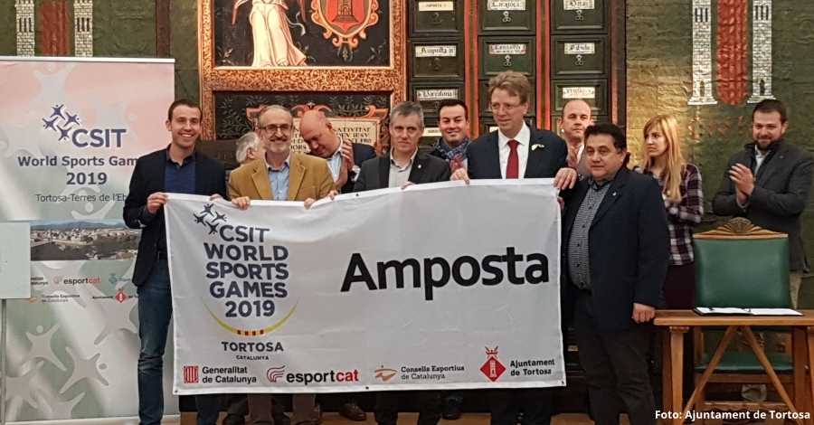 Amposta ser� una de les subseus dels CSIT World Sport Games Tortosa 2019
