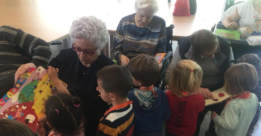 La Sequieta i la resid�ncia d�avis comparteixen activitats per Sant Jordi i la Festa del Mercat