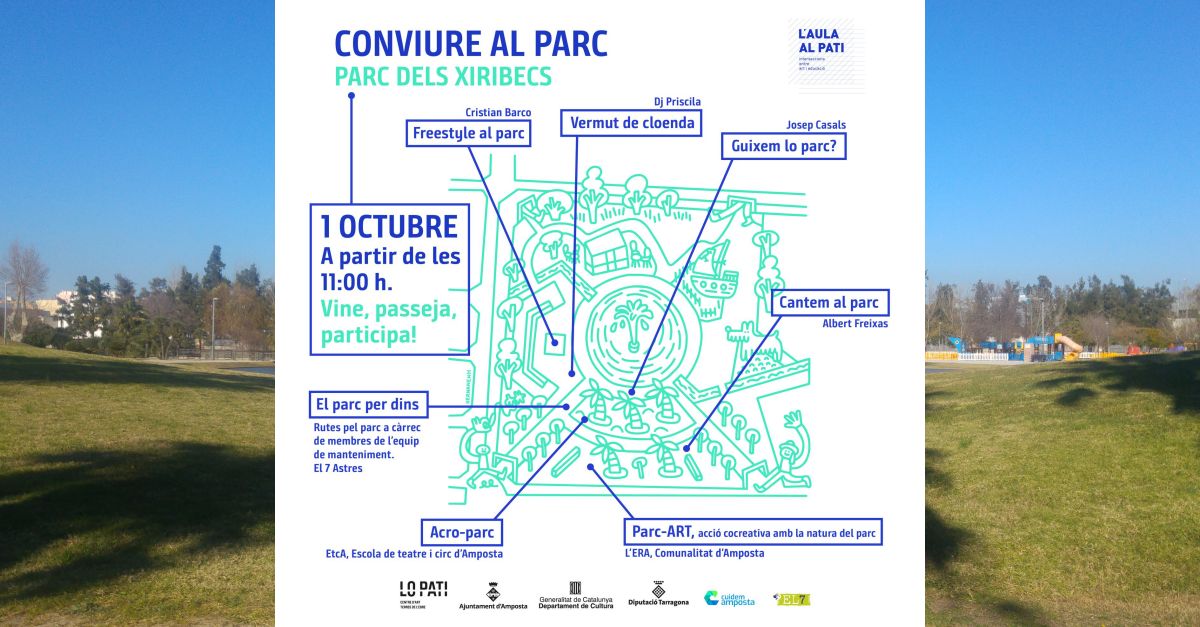 L�Aula al Pati 2022 explorar� nous usos del Parc dels Xiribecs d�Amposta