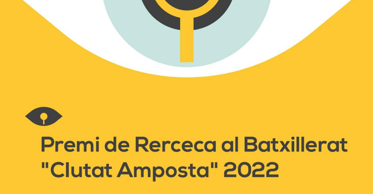 Convocat el XV Premi de Recerca a Batxillerat Ciutat d�Amposta