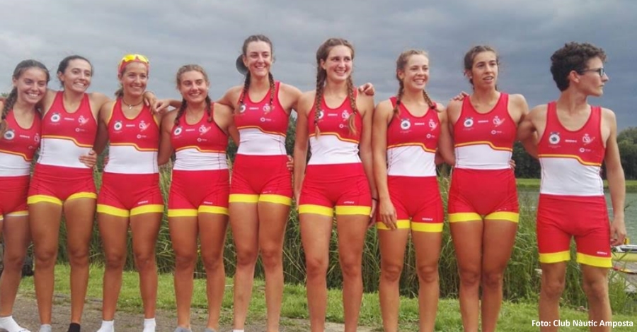 N�ria Puig del CN Amposta aconsegueix tres medalles de bronze a la Copa de Joventut de Rem Ol�mpic 