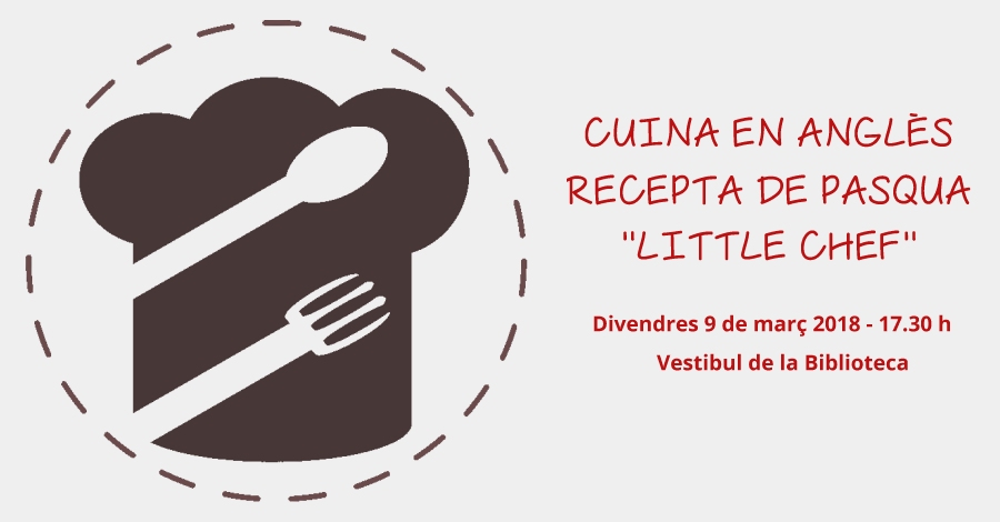 Cuina en angls. Recepta de Pasqua. "Little Chef"