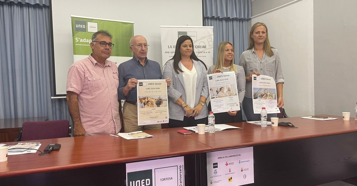 La UNED S�nior d�Amposta obre curs amb la ci�ncia i les idees transformadores com a eixos tem�tics