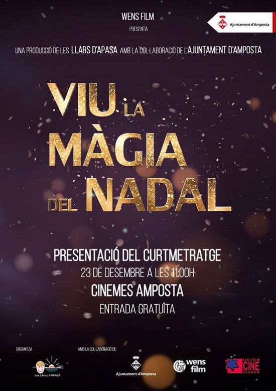 Presentaci del curtmetratge Viu la mgia del Nadal