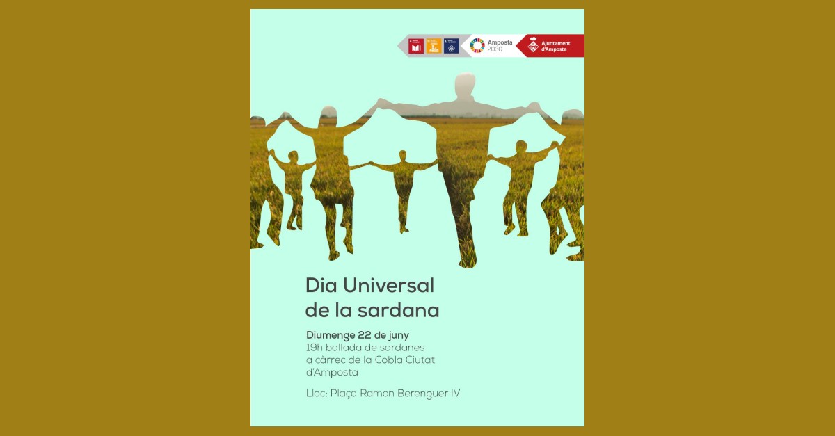 Dia universal de la Sardana: Aplec de Sardanes a crrec de la Cobla Ciutat dAmposta