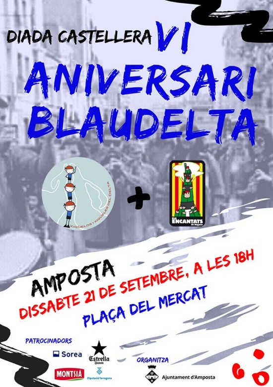 Diada Castellera VI Aniversari Blaudelta