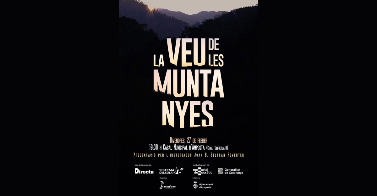 Projecci� del documental "La veu de les muntanyes"