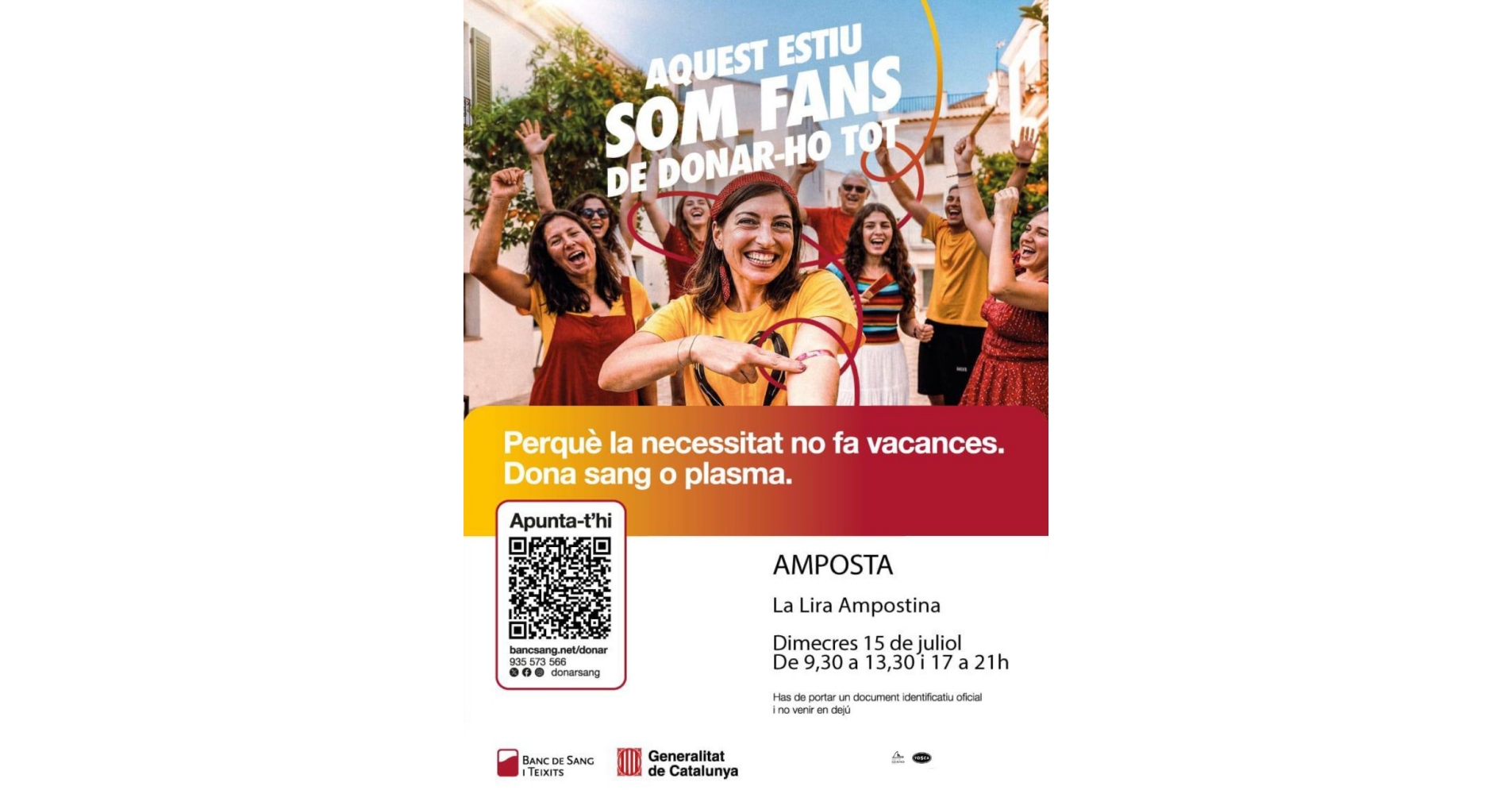 Donaci� de sanc a Amposta
