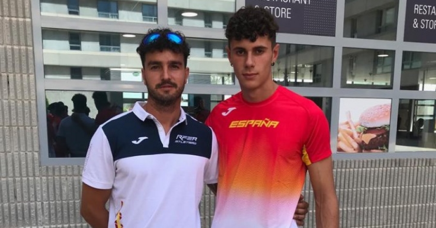 Edgar Nolla, medalla d�or en perxa a la Copa Ib�rica