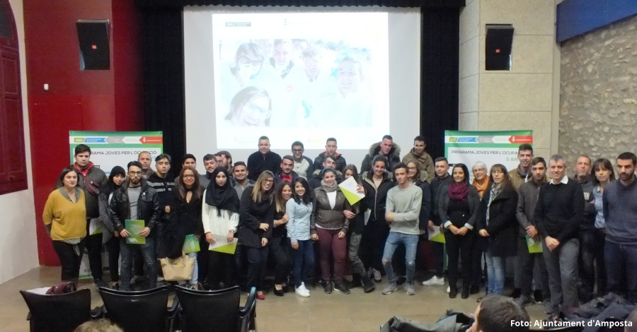 Els programes Joves per l&rsquo;Ocupaci� entrega els diplomes als 90 participants d�aquesta edici�