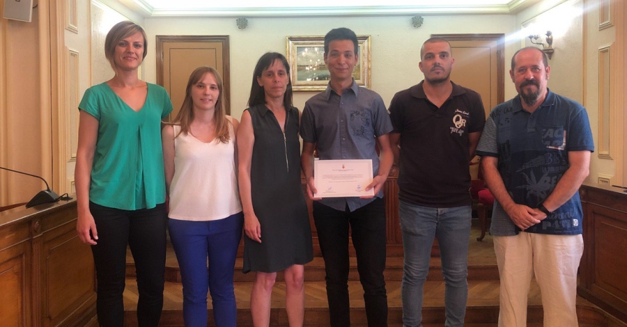 Un treball sobre el primer Ajuntament democr�tic a Amposta, Premi de Recerca de Batxillerat Ciutat d�Amposta