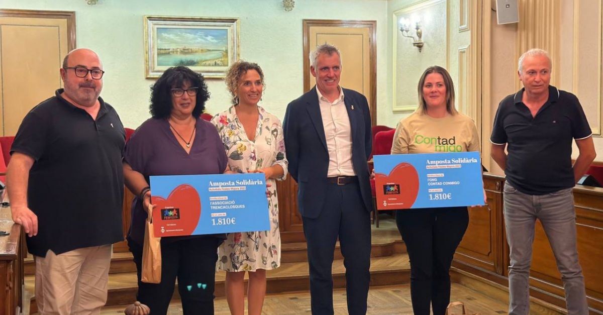 Fem Festa atorga m�s de 3.500 euros de Festes Majors a dos entitats socials de les Terres de l�Ebre