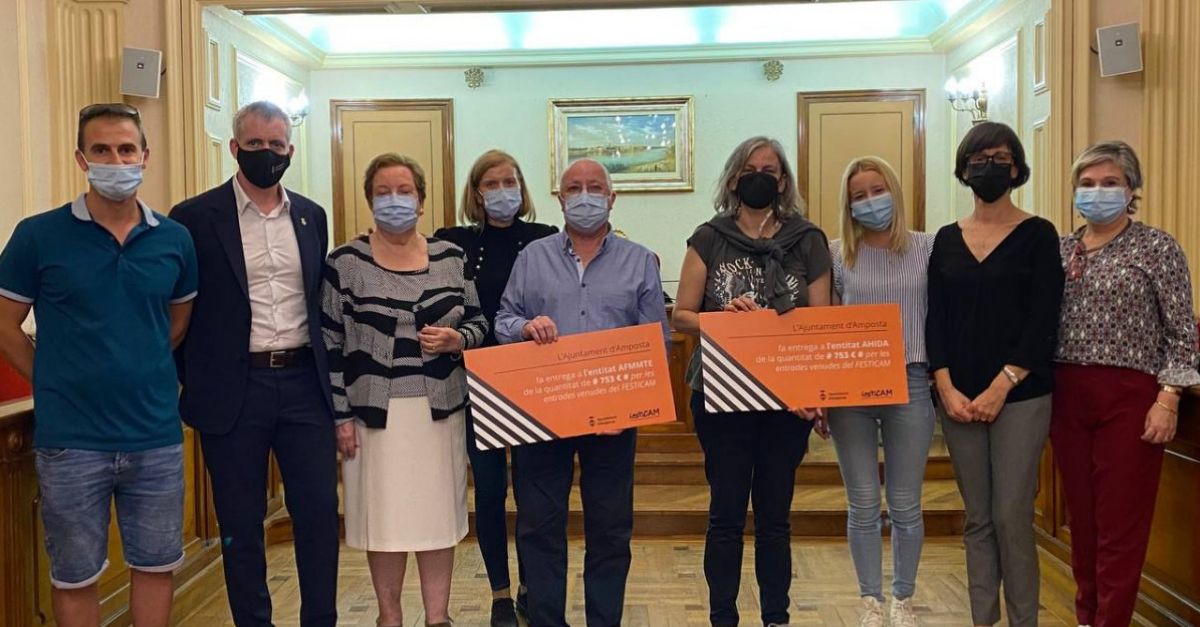 El FesticAM recull 1.506 euros solidaris de la venda d�entrades