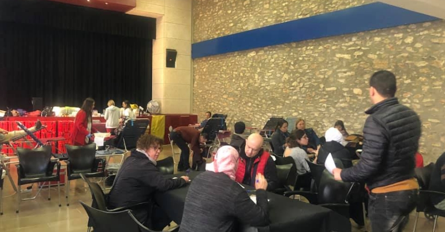 Amposta solid�ria amb la campanya �Els Bombers t&rsquo;acompanyen a donar sang� 