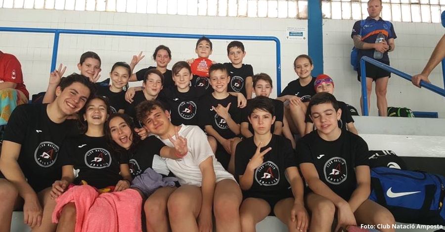 Exitosa actuaci� del Club Nataci� Amposta al Campionat Provincial de Nataci�