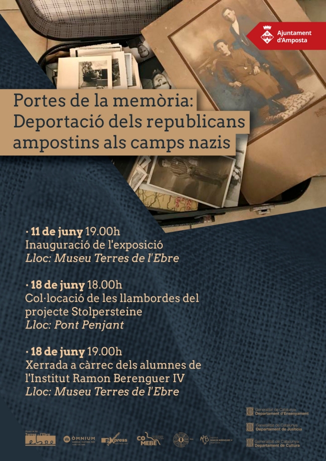 Inauguraci de l’exposici: Portes de la memria: Deportaci dels republicans ampostins als camps nazis