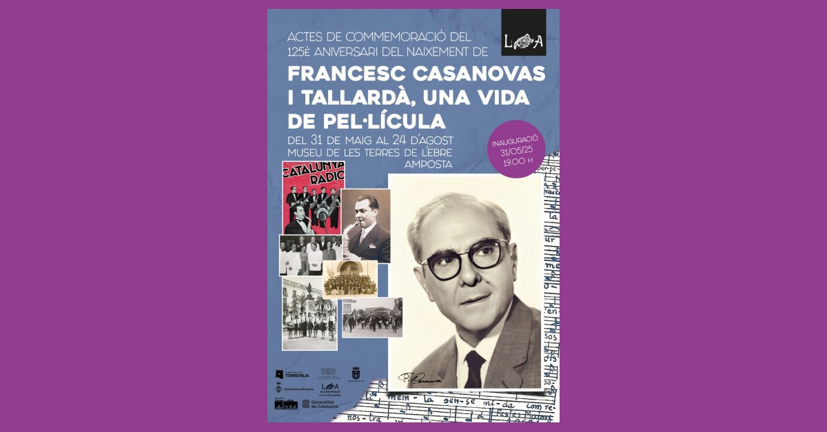 Exposici "Francesc Casanovas: una vida de pellcula"