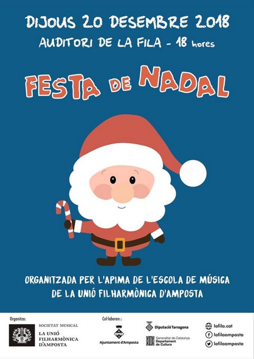 Gran Festa de Nadal a lEscola de Msica de la Fila