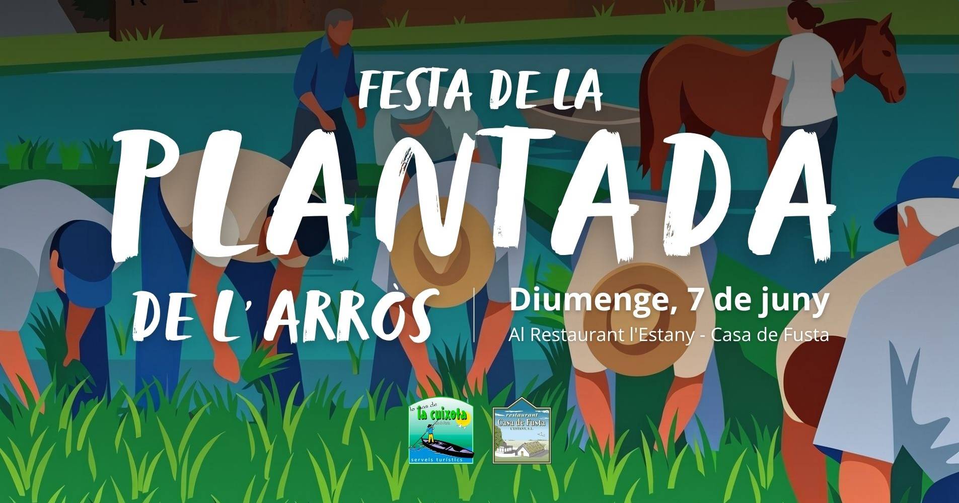 La Festa de la Plantada de l�Arr�s tornar� a omplir de tradici� i cultura el Delta de l�Ebre el pr�xim 7 de juny a Amposta