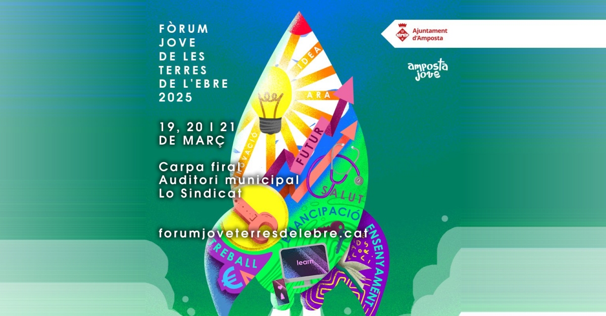 El Frum Jove de les Terres de lEbre presenta ms de 40 activitats i una trentena dexpositors