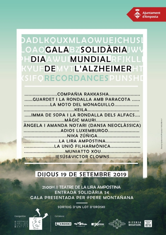 Gala solidria Dia Mundial de l’Alzheimer