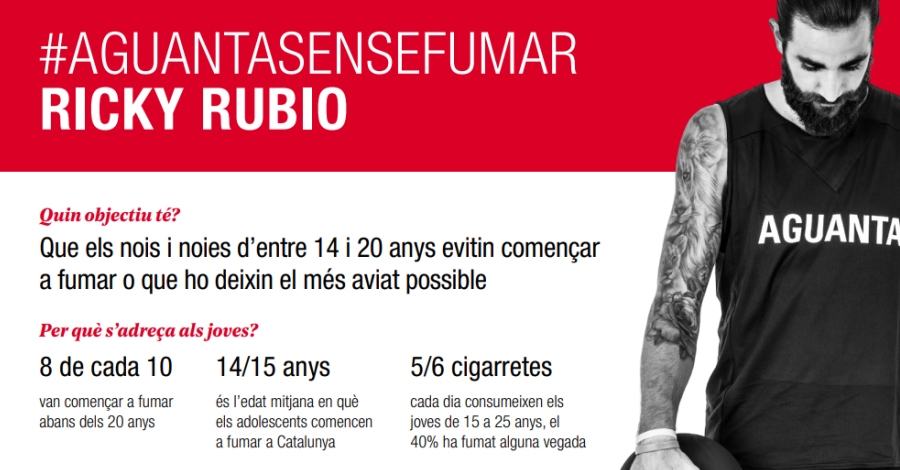 El Govern impulsa una campanya contra el tabac especialment adre�ada als joves