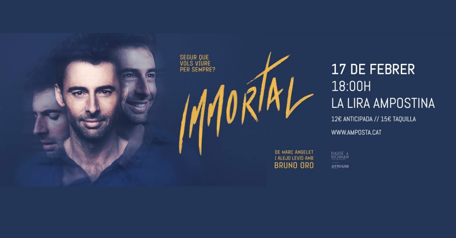 Immortal, obra dramtica futurista a crrec de Bruno Oro