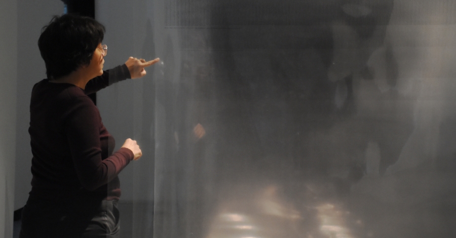 Teresa Mulet presenta a Lo Pati �Camp de control�, una reflexi� sobre la fragilitat dels espais i l�origen de la viol�ncia