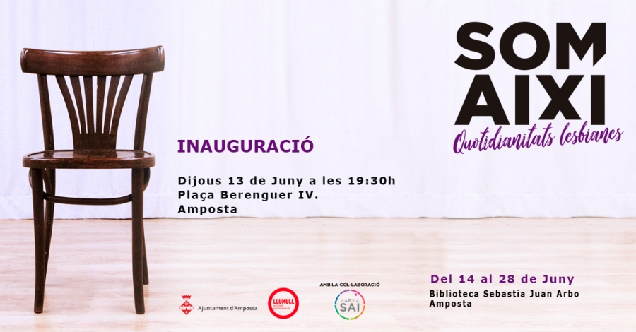 L�exposici� �Som Aix�! Quotidianitats Lesbianes� arriba a Amposta