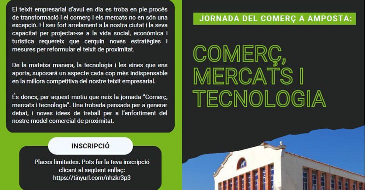 Una jornada a l�auditori debatr� el model de comer� de proximitat i com enfortir-lo