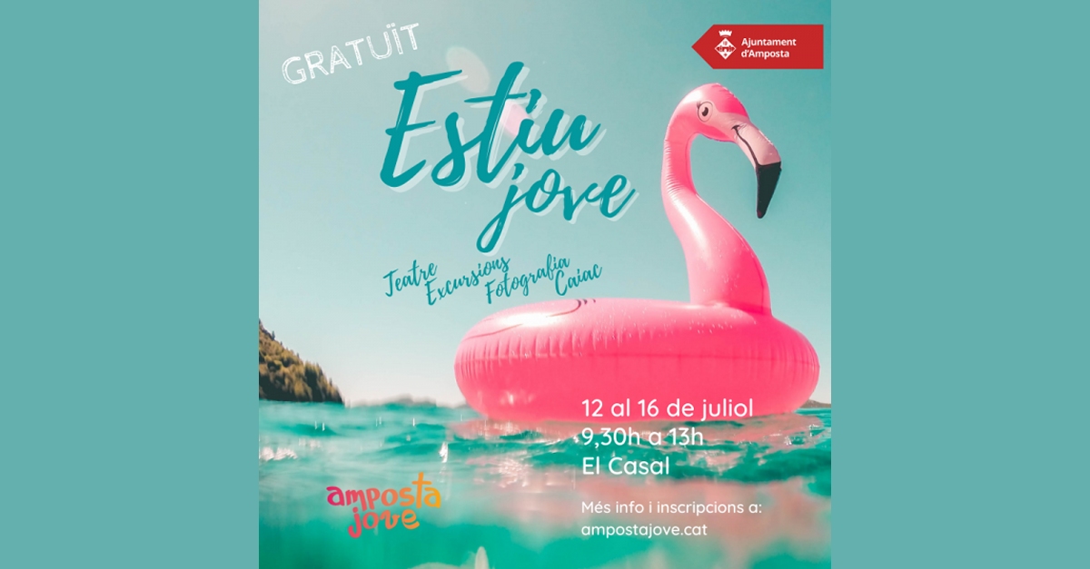 La Regidoria de Joventut organitza l�Estiu Jove