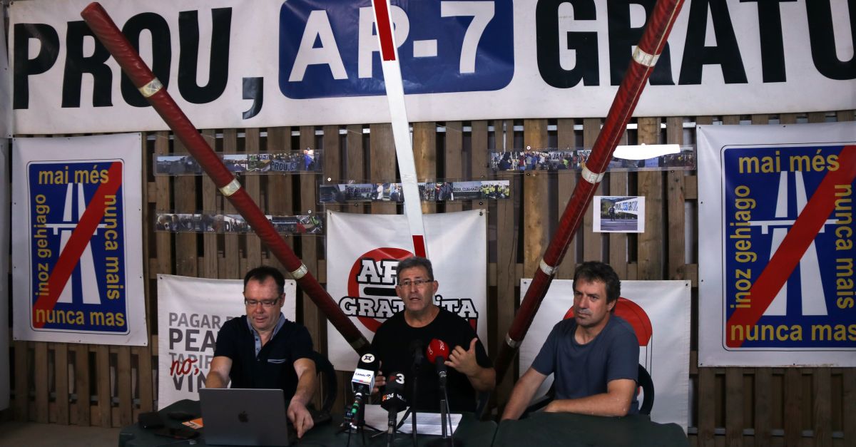 El moviment Mai M�s Peatges porta al jutjat la manca d&rsquo;inversions en seguretat a les autopistes