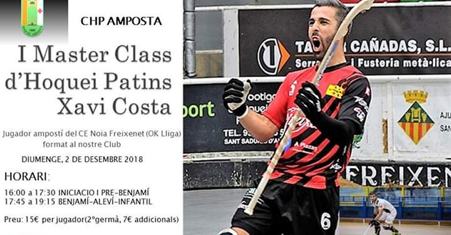 I Master Class d�Hoquei Patins Xavi Costa
