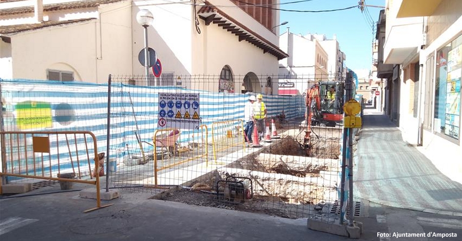 S�inicien les obres per millorar la xarxa de pluvials de la ciutat