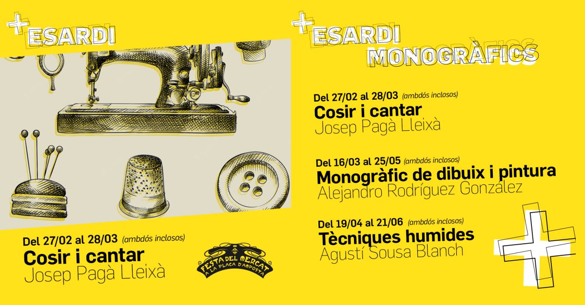 Tallers, cursos i monogr�fics creatius i art�stics