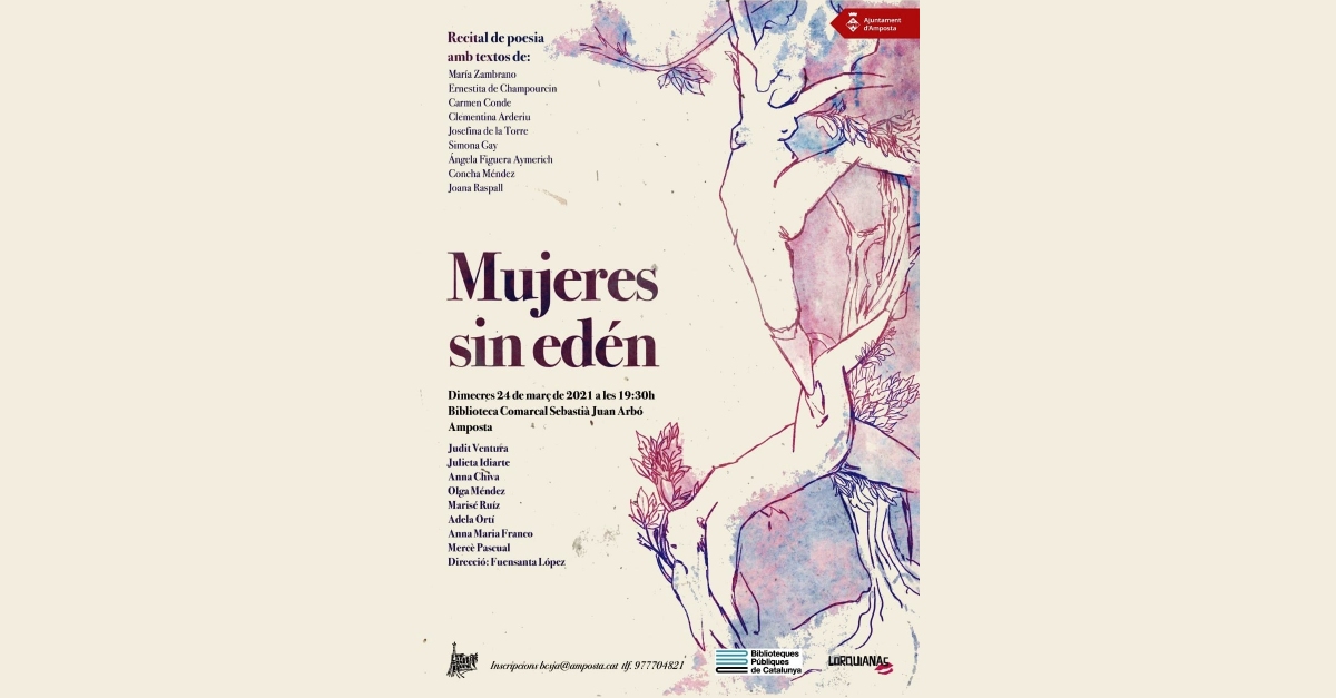 Recital de poesia Mujeres sin edn, a crrec de Lorquianas