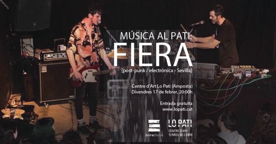 La m�sica experimental de Fiera, dem� divendres a Lo Pati
