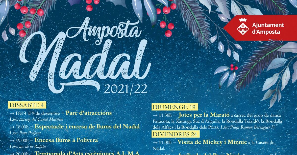 Amposta recupera la il�lusi� de Nadal amb m�s de quaranta activitats