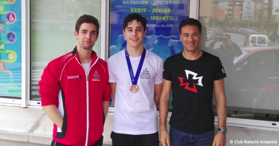 David Bermejo i Marc Mart�, bronze i quarta posici� en el Campionat d&rsquo;Espanya de Nataci�