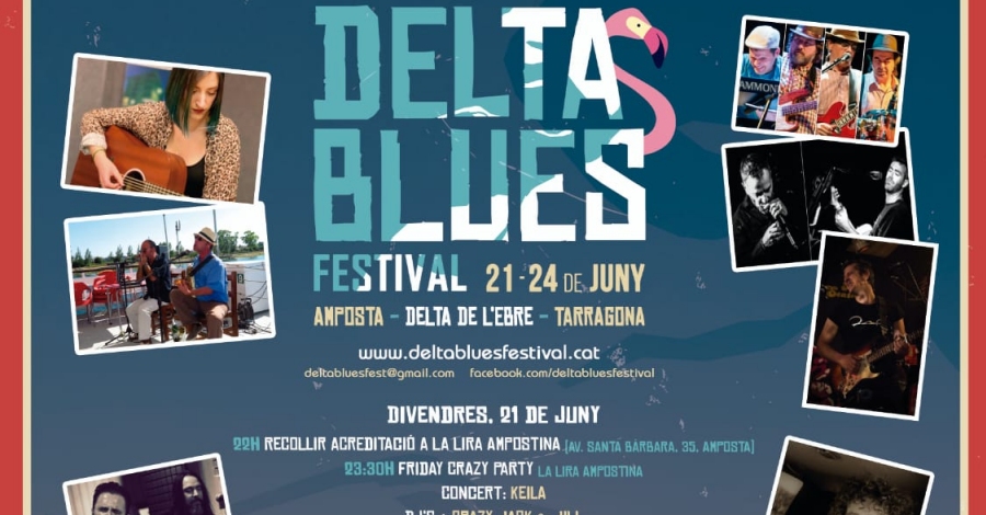 Cap de setmana de m�sica i cultura al Delta Blues Festival