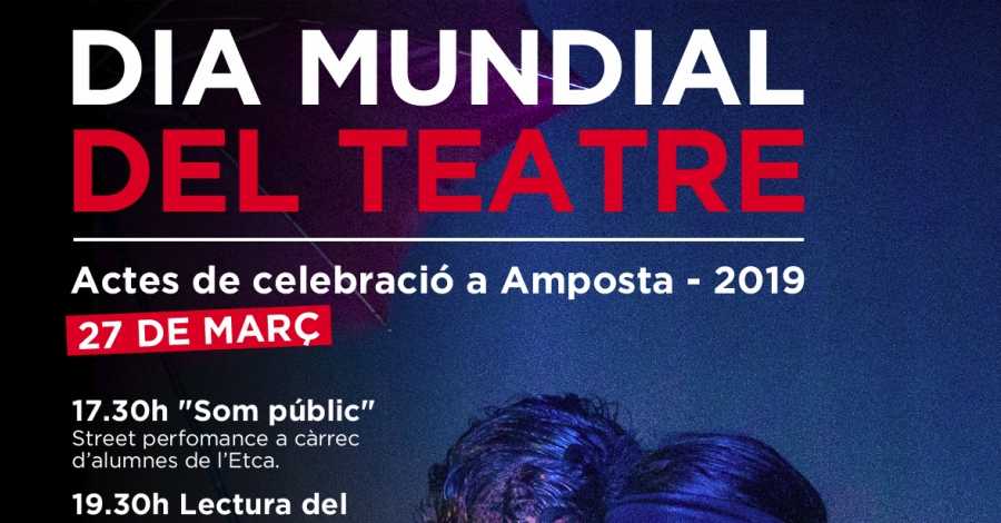 Amposta celebra el Dia Mundial del Teatre