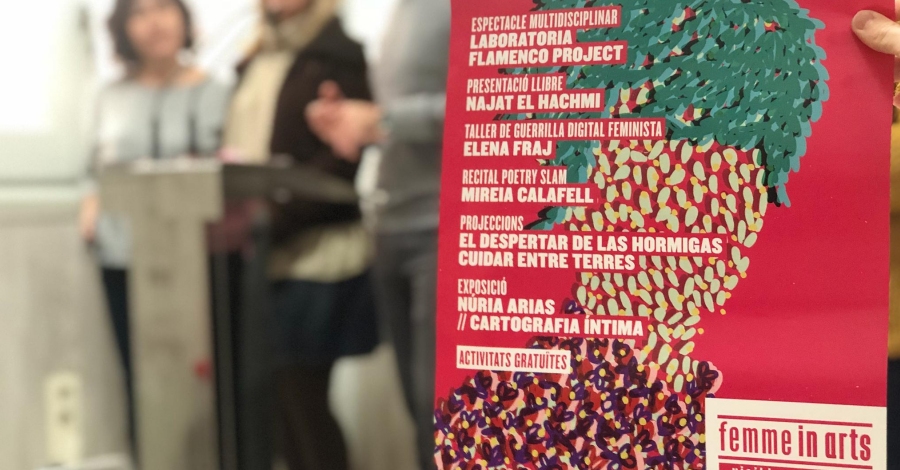 Amposta commemora el Dia internacional per a l�eliminaci� de la viol�ncia envers les dones amb la tercera edici� de Femme in Arts i activitats als instituts