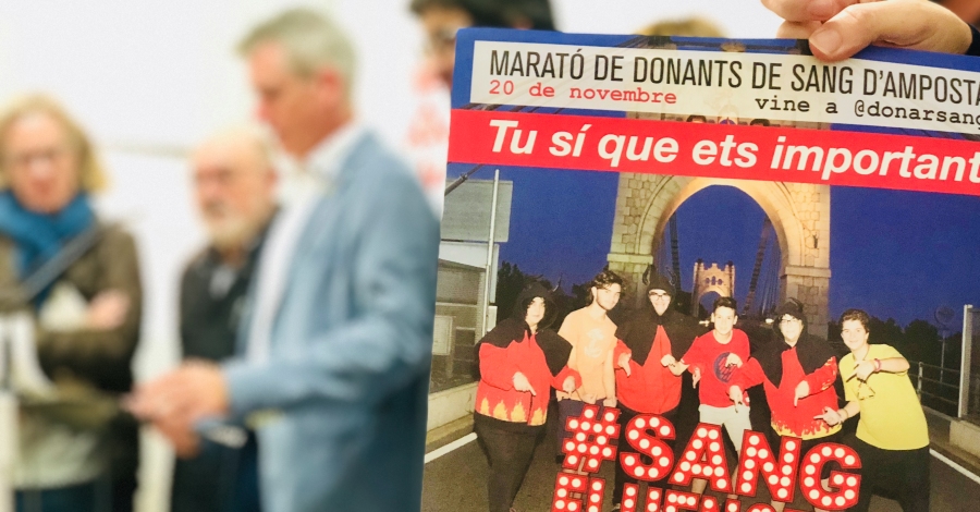 Els #sangfluencers protagonitzen enguany la Marat� d�Amposta