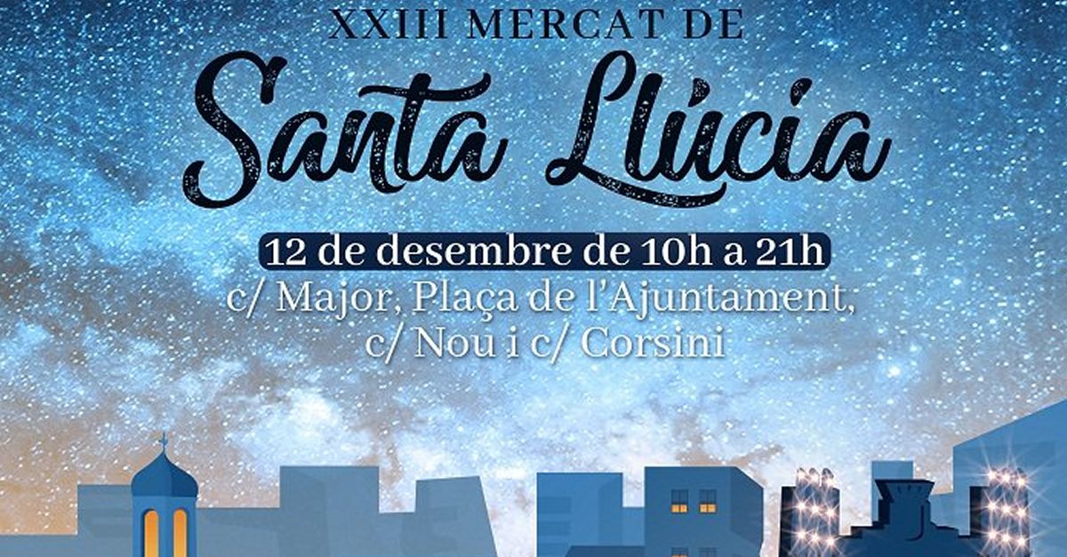 Una cinquantena de comer�os i artesans, al 23� Mercat de Santa Ll�cia