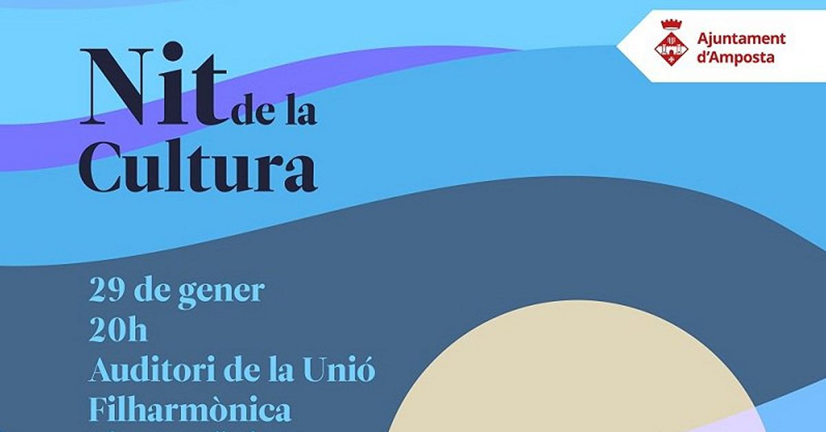 La Nit de la Cultura homenatjar� als agents culturals d�Amposta
