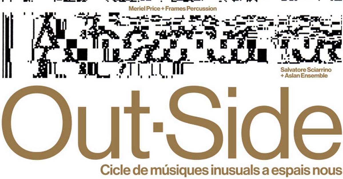 Dem� dissabte 22 d&rsquo;octubre torna la setena edici� del cicle OUT�SIDE als carrers d&rsquo;Amposta 