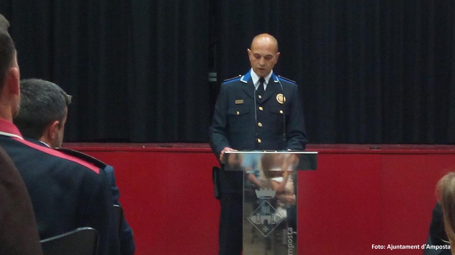 El nou Inspector de la Policia Local d�Amposta es presenta a la ciutadania i entitats ampostines