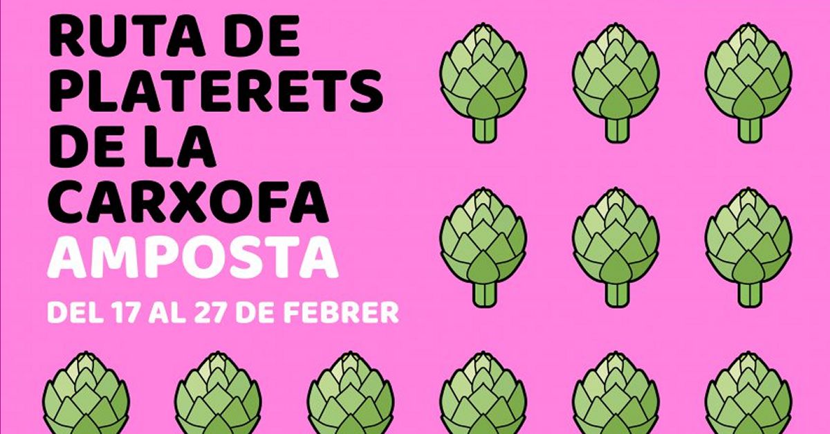 Tretze bars i restaurants participen en la Ruta de Platerets de la Carxofa