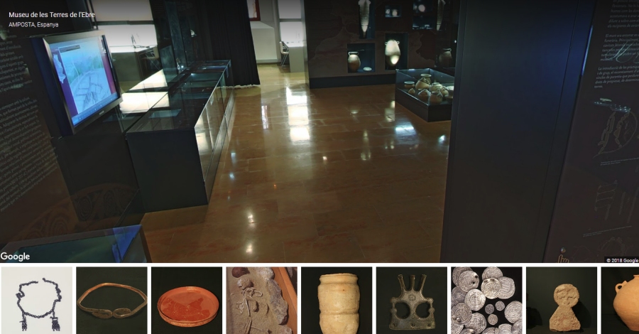 Un projecte del Departament de Cultura i Google permet visitar el Museu de les Terres de l�Ebre de forma virtual