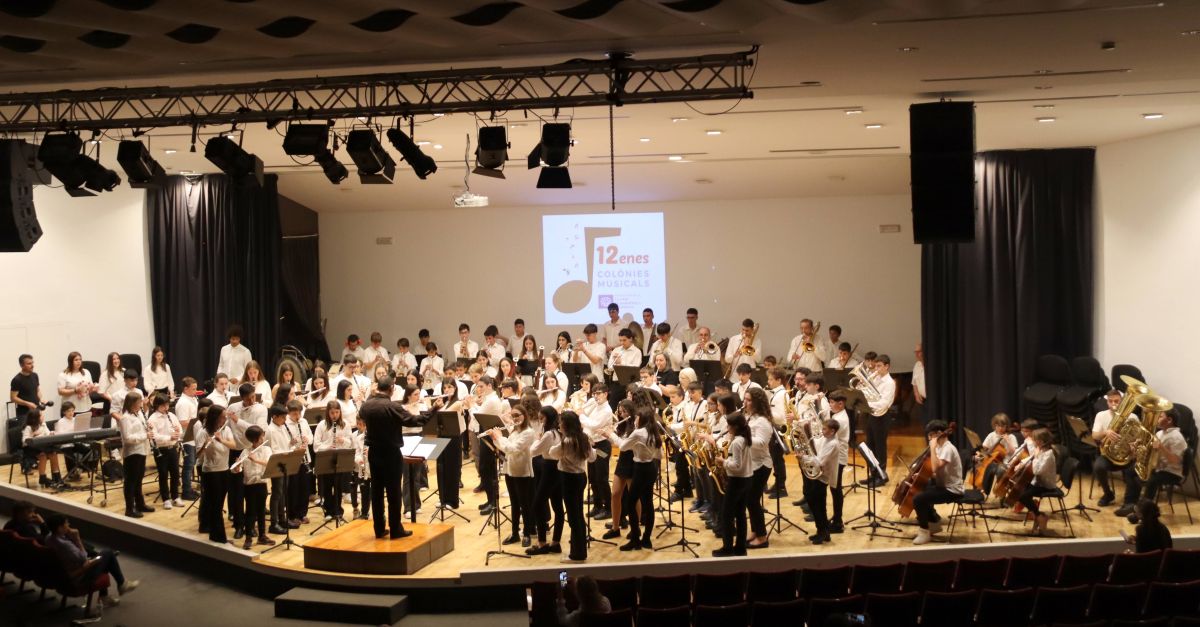 Les 12enes Col�nies Musicals de la Uni� Filharm�nica d�Amposta acullen 115 alumnes